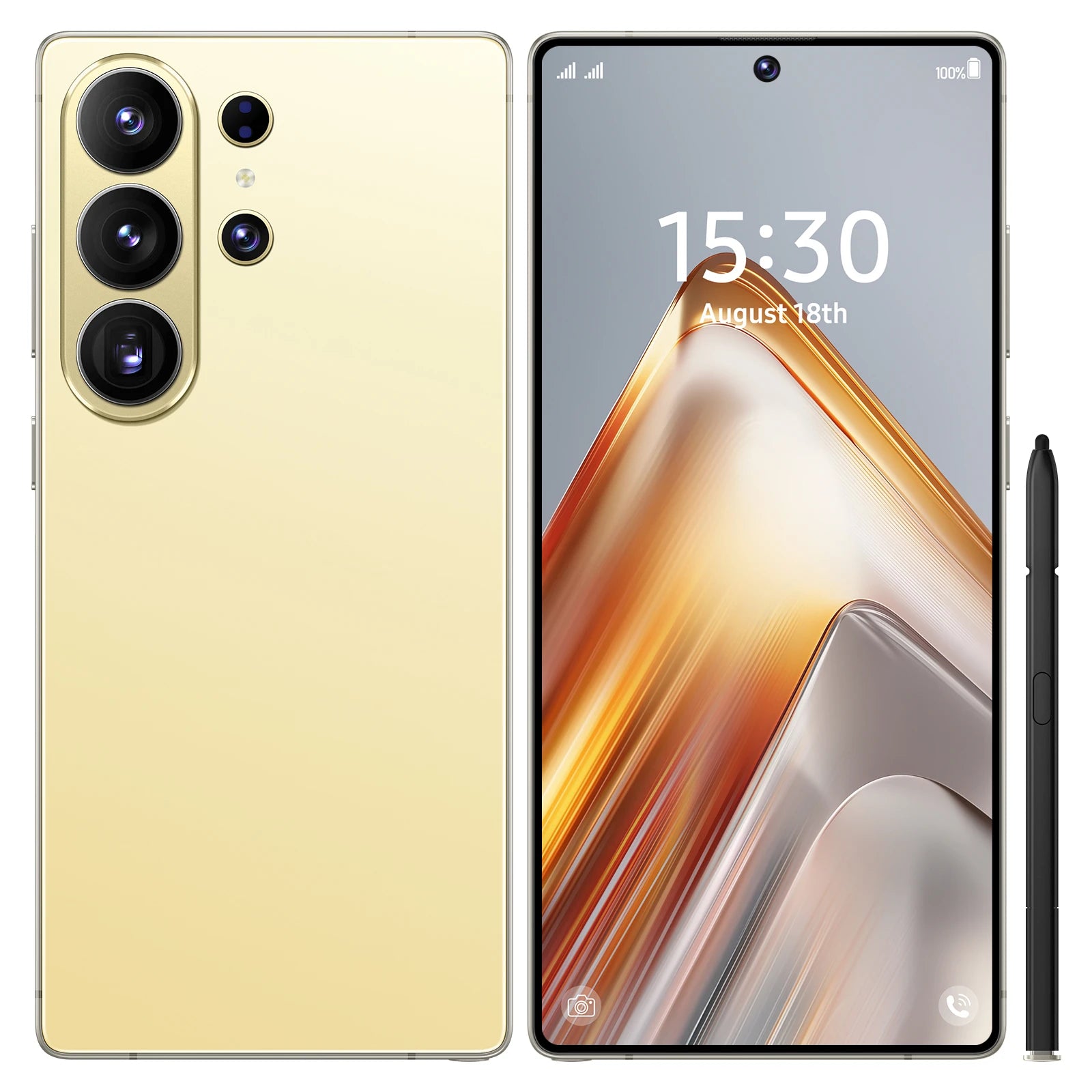 2026 New Global Version 5g Smartphone S26 Ultra 22G+2TB Android15 Gaming Phone HD Screen LTE Dual-SIM Built-in Pen Mobile Phones