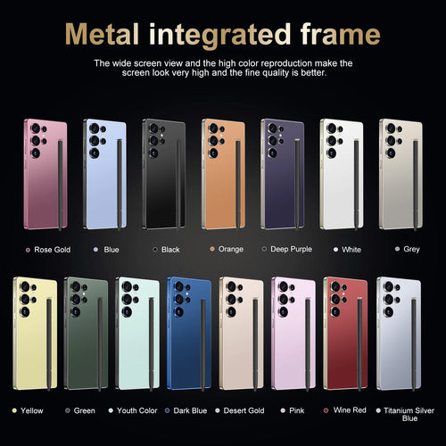 2025 New Arrival Global S26 Ultra Super Android 15 Smartphone 5G Dual Sim Card Mobile Phone 16GB + 1TB Storage New 5G Android