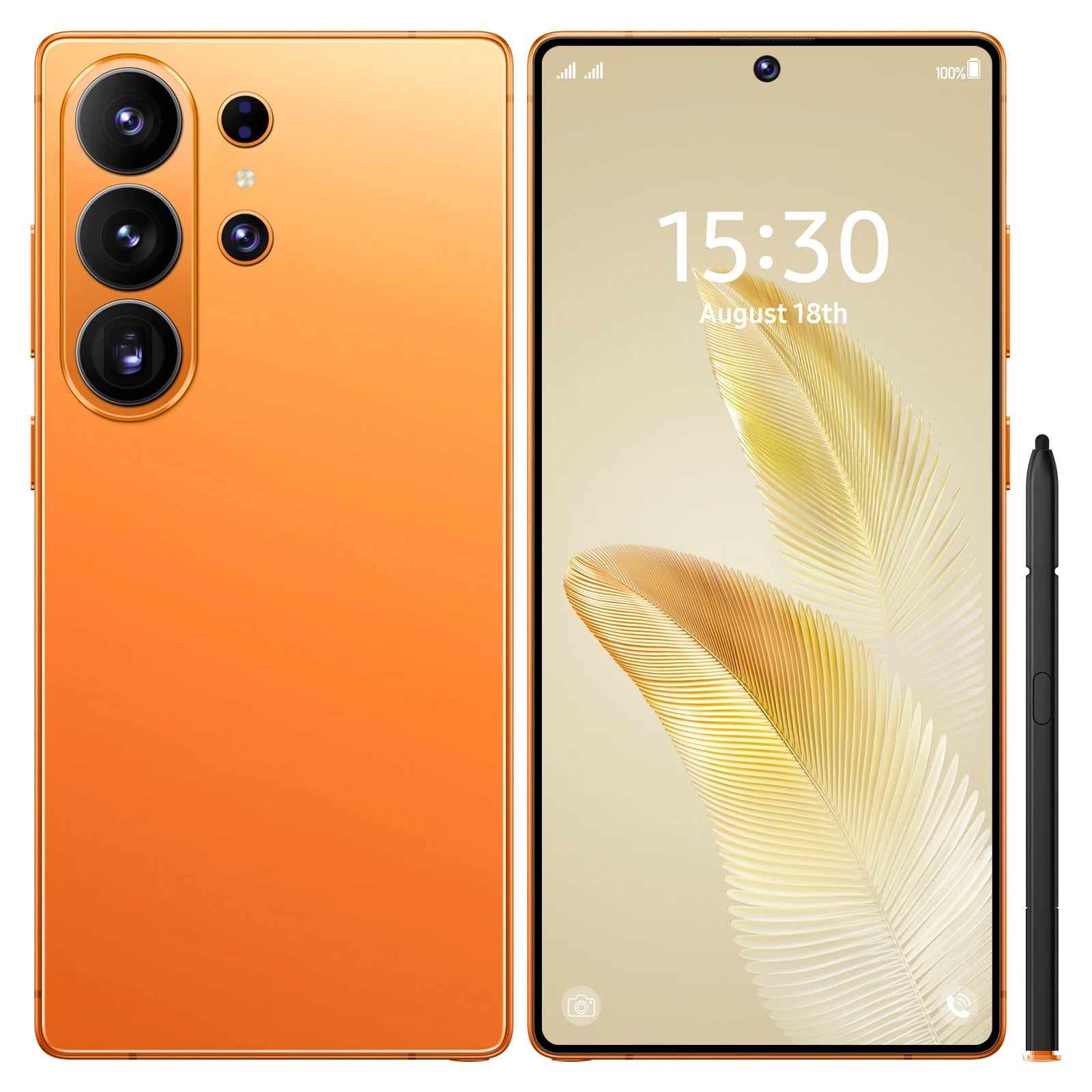 2026 New Global Version 5g Smartphone S26 Ultra 22G+2TB Android15 Gaming Phone HD Screen LTE Dual-SIM Built-in Pen Mobile Phones