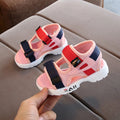 2020 summer new children's sandals baby toddler shoes girls beach shoes soft bottom non-slip boys sports sandals leisure 21-30