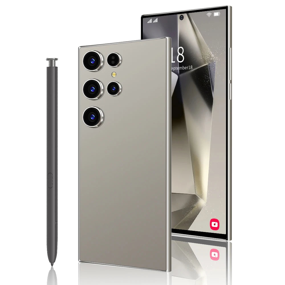 New S25 Ultra Android 15 5G Smartphone 16GB+1TB Dual SIM Octa Core CPU HD Screen Resolution 65W English Mobile Phones