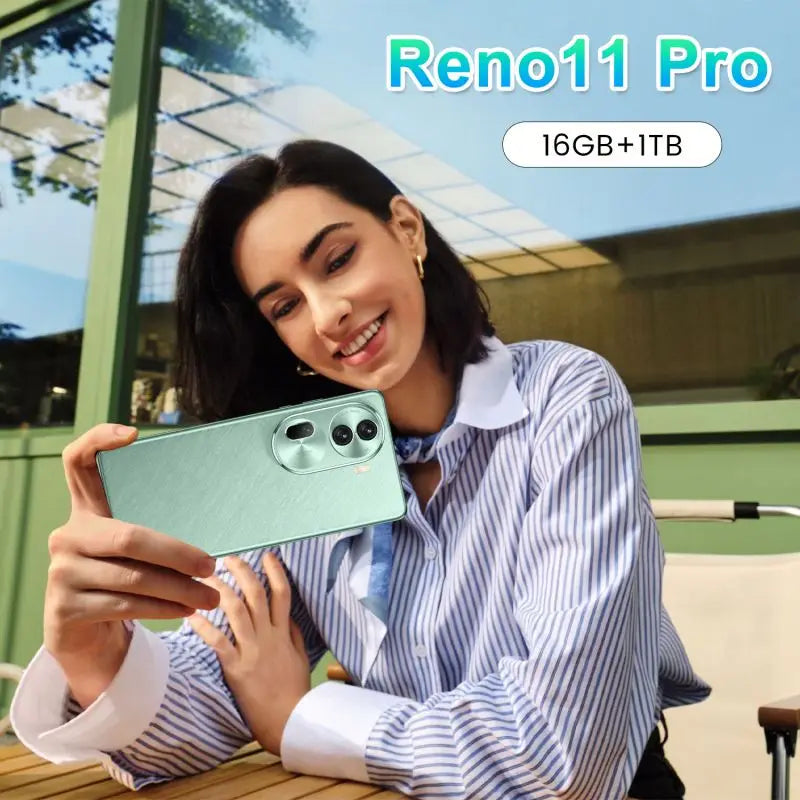 Low Price 5G Smartphone Reno11 Pro Facial Recognition HD 120Hz Screen Snapdragon 800 Series 65W Quick Charge Android 14