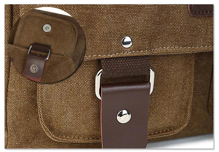 Men Vintage Canvas Bag Men Casual Crossbody Bag For Men Messenger Bag Man Travel Shoulder Bags Bolsa Masculina