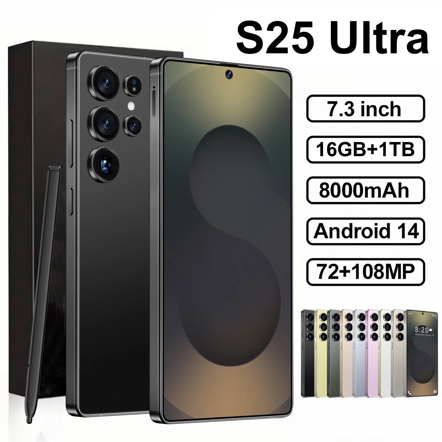 Original Phone Sam S25 ultra Smartphone S25 ultra 16gb + 512gb 5g Dual Sim Mobile Phone S25 ultra 5g Smartphone