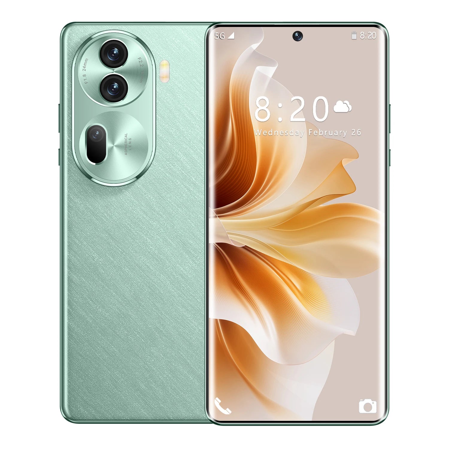 Low Price 5G Smartphone Reno11 Pro Facial Recognition HD 120Hz Screen Snapdragon 800 Series 65W Quick Charge Android 14