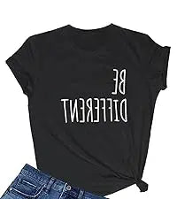 Cute Graphic T-Shirts for Women with Faith Design Crew Neck Short Sleeve