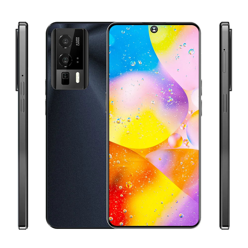 Hot Selling New F5pro 5G Smartphone 16+1TB HD Face Unlock Dual SIM High Gaming Performance 108MP Spanish Global LTE Connectivity
