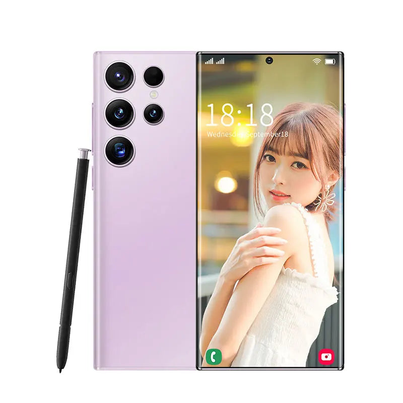 Hot Selling S23 ULTRA Original 7.3 Inch 12MP+200MP 16GB+1TB Mobile Android Smartphone 10 Core Full Screen Cell Phones