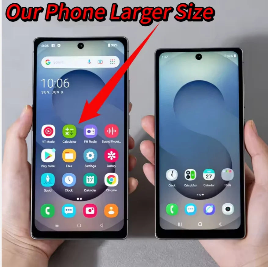 7.7 Inch S26 Ultra 22GB+2TB Smartphone 5g High Quality Unlocked Android 15 Smart Cell Phone 108MP Camera S26 ULTRA Mobile Phone