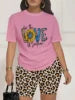 Trendy Summer Shorts Set for Women - Moisture-Wicking T-Shirt & Lightweight Shorts
