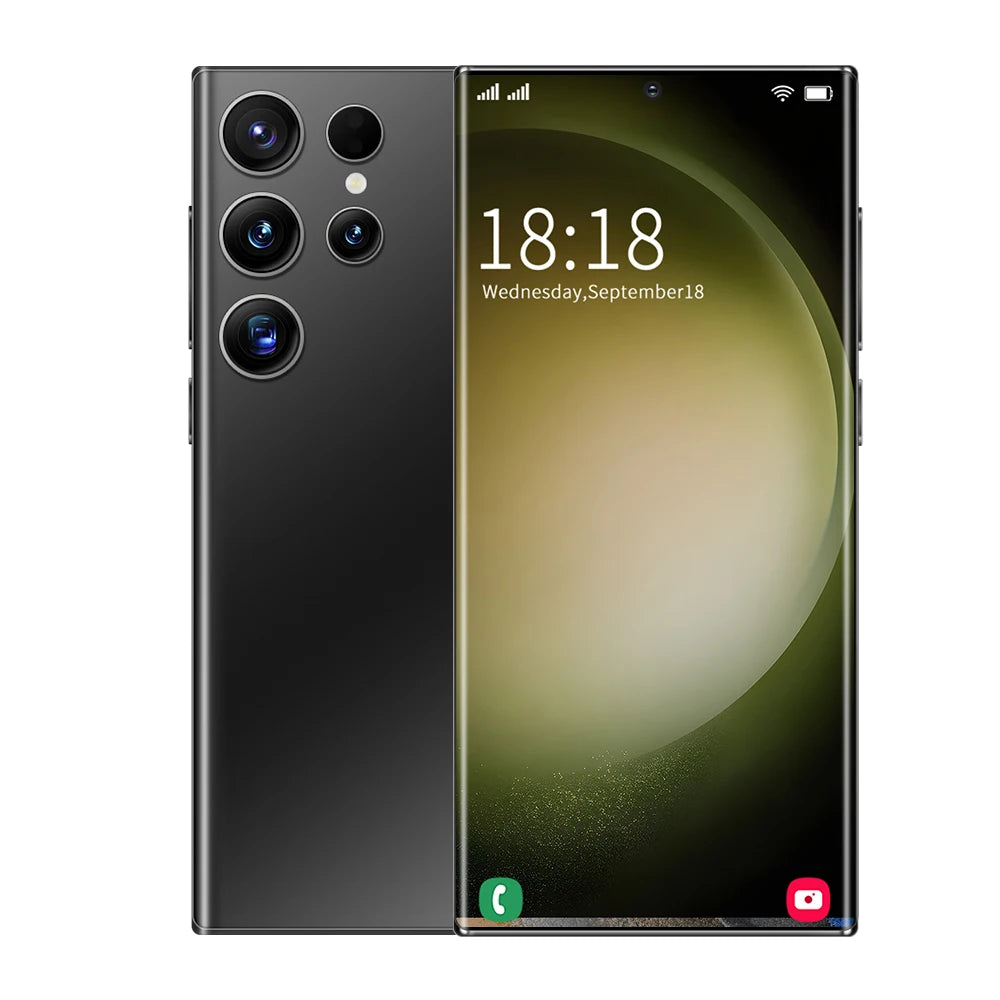 Hot Selling S23 ULTRA Original 7.3 Inch 12MP+200MP 16GB+1TB Mobile Android Smartphone 10 Core Full Screen Cell Phones