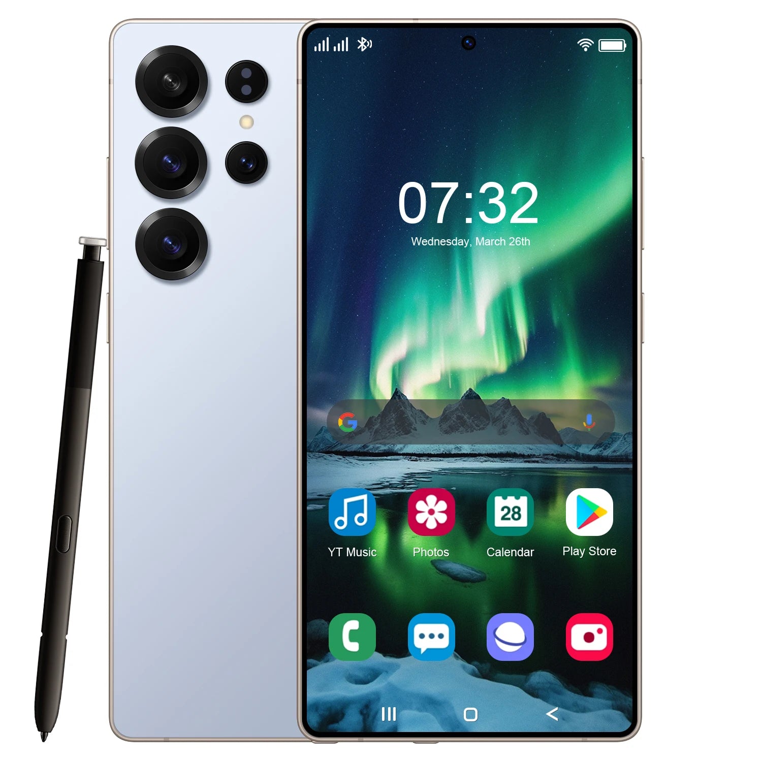 Original S25 Ultra 7.3-Inch Smartphone 16GB+1TB Unlocked Octa Core 5G Gaming with Android 14 MTK English