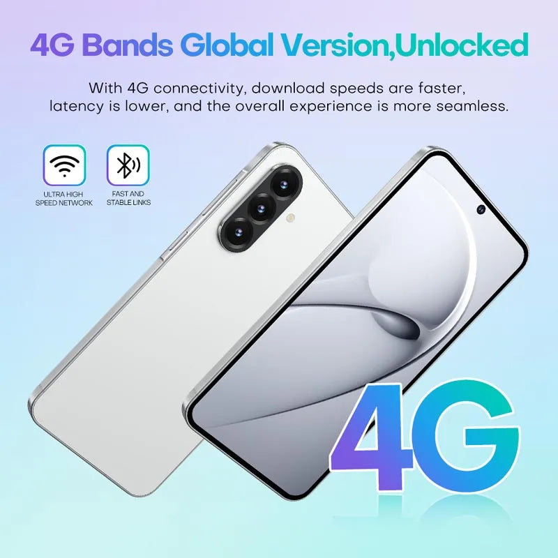 Global Choice A56 4G Global Bands 6.75'' 3GB +32GB 20MP 3000mAh 120Hz  Android Smartphone 4g Smartphone Smartphone