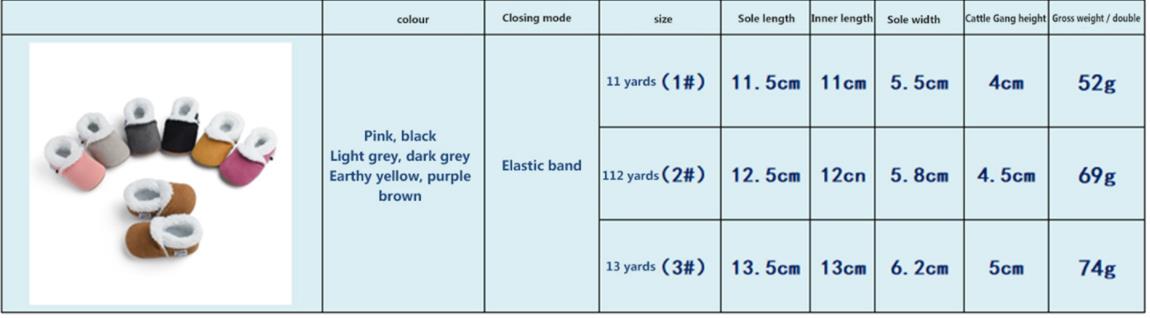 Citgeett Autumn 0-18M Newborn Baby Casual Shoes Winter Warm Fur Non-Slip Rubber Sole Boots Infant Prewalkers