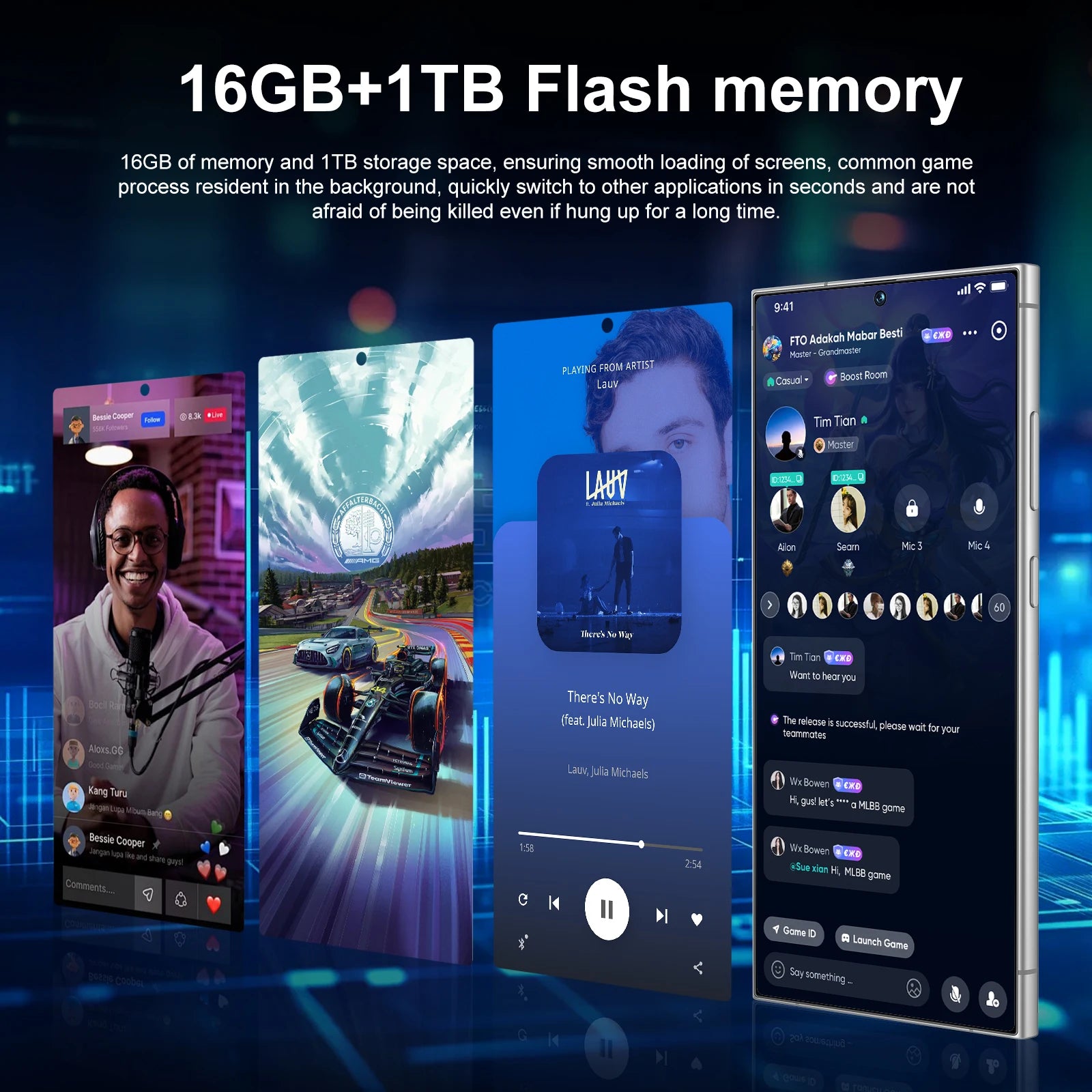 OEM S25 Ultra 5G LTE Smartphone 1TB Storage Dual SIM AMOLED 144Hz Display Android 14 Deca Core Processor