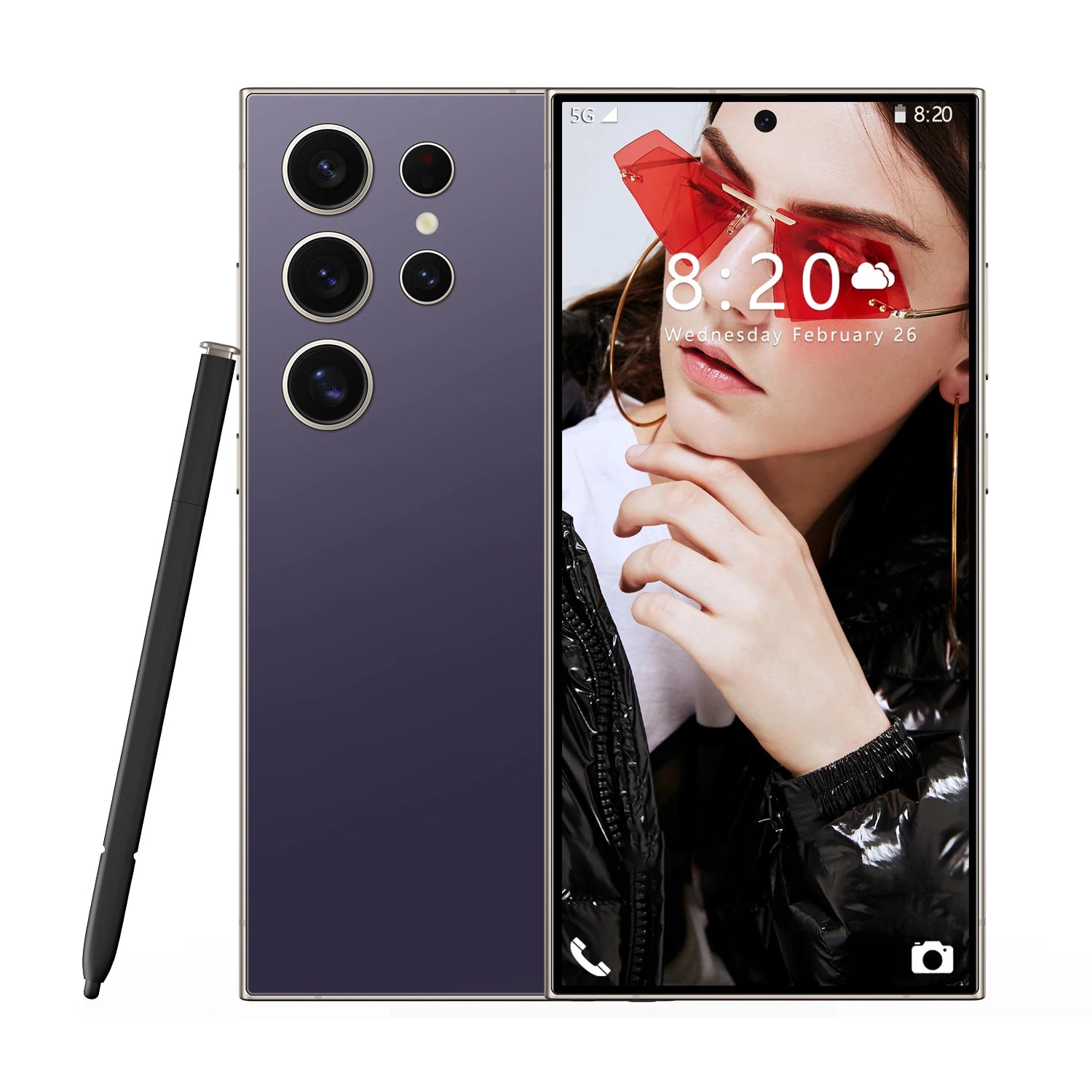 2025 New Arrival Sumsung S25 Ultra Phone Global Version Mobile Phone 16GB+1TB Android 13 Cellphones Unlocked Smartphone