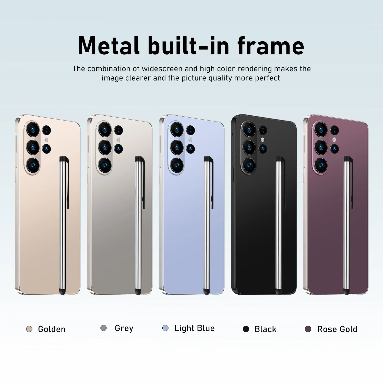 S26 Ultra 5G Smartphone 7.3-Inch Dual SIM 16GB+1TB 48MP+108MP Camera 7800mah Battery Global Version