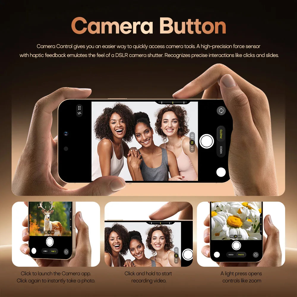 High Quality Original I17 17 Pro Max 5G Smartphone 7.3 Inch Display 16G+1TB Storage Mobile Phones 5g Smartphone