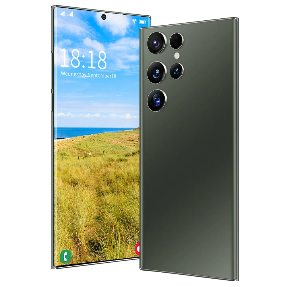 Hot Selling S23 ULTRA Original 7.3 Inch 12MP+200MP 16GB+1TB Mobile Android Smartphone 10 Core Full Screen Cell Phones