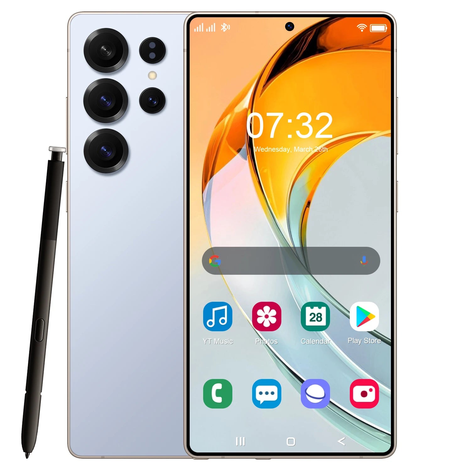 Original S25 Ultra 7.3-Inch Smartphone 16GB+1TB Unlocked Octa Core 5G Gaming with Android 14 MTK English