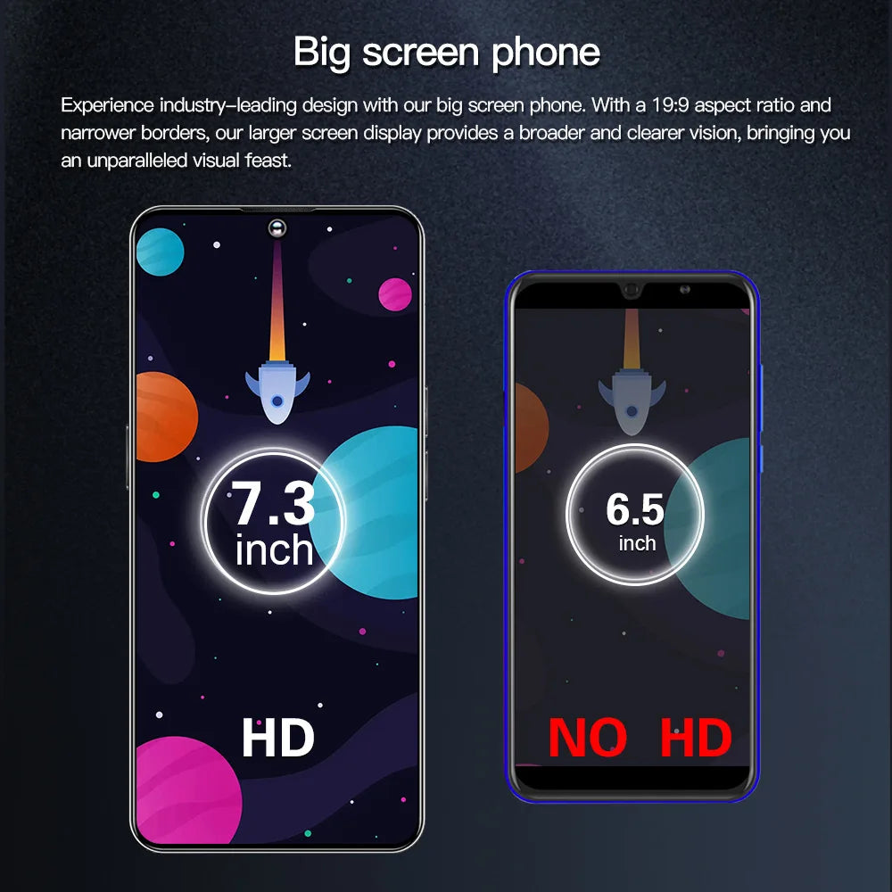 Hot Selling New F5pro 5G Smartphone 16+1TB HD Face Unlock Dual SIM High Gaming Performance 108MP Spanish Global LTE Connectivity