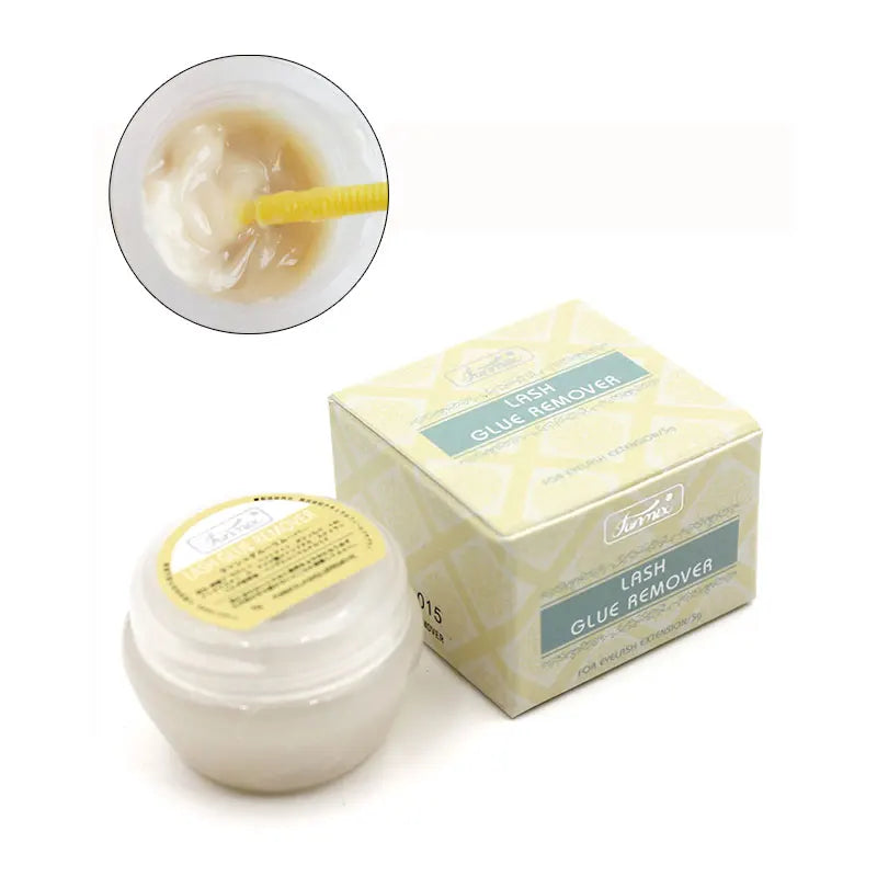 5Types 5g Fruit Flavour Eyelash Glue Remover Cream Zero Stimulation Quick Removing Fragrancy Smell Lash Extension Makeup Tool