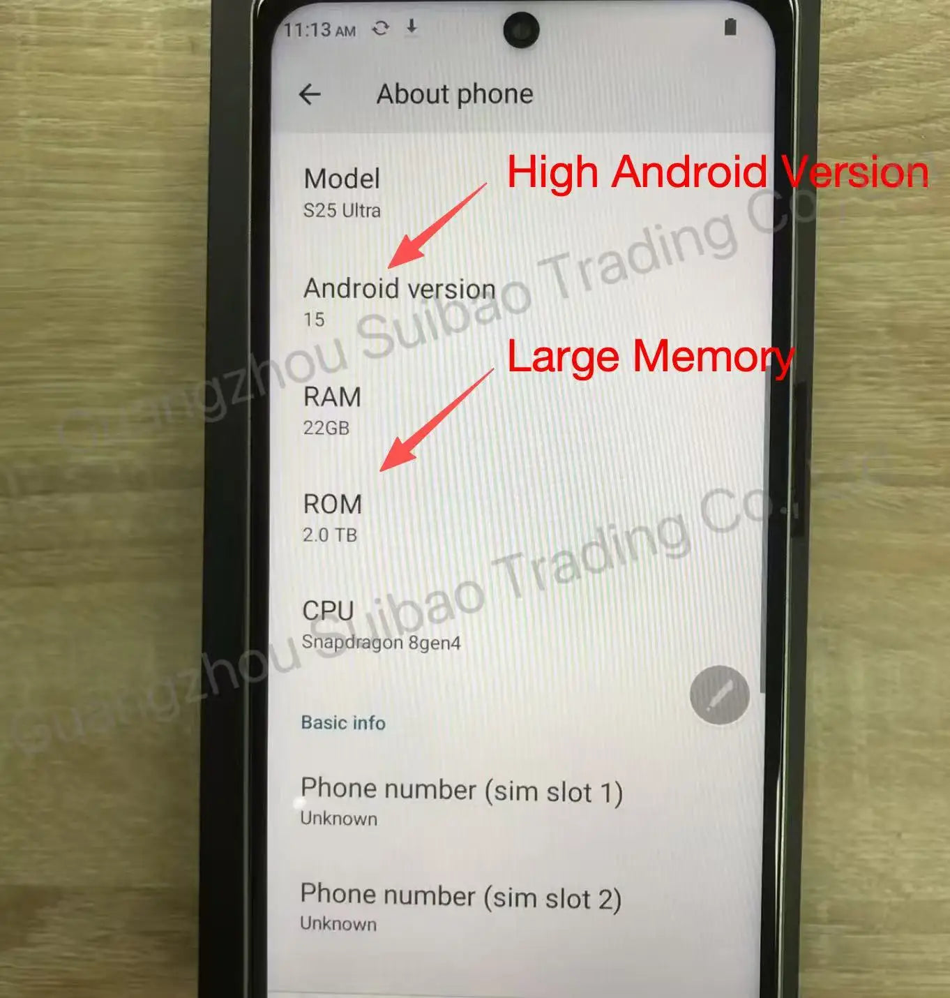 New S25 Ultra 22GB+2TB Smartphone 7.3 Inch 5G Deca Core 108MP Camera Android 15 Big Screen High Quality Mobile Phone