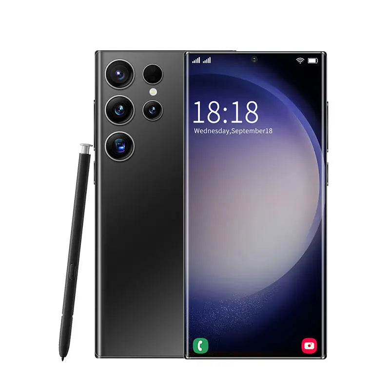 Hot Selling S23 ULTRA Original 7.3 Inch 12MP+200MP 16GB+1TB Mobile Android Smartphone 10 Core Full Screen Cell Phones