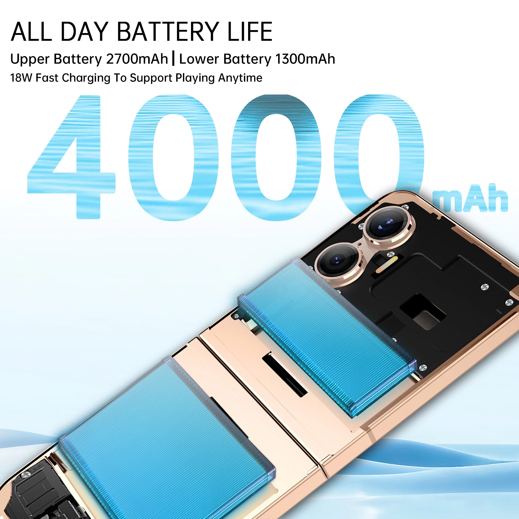 Vertical Foldable Phone X6 Android 15 Smartphone Eurasian Version Buy One Get One for Free Electronic Mystery Box