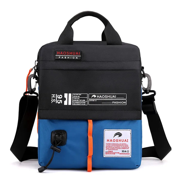New Brand Men's Shoulder Bag High Quality Boys Crossbody Bag light Man Messenger Bag Nylon Male Business Handbags Can load A4