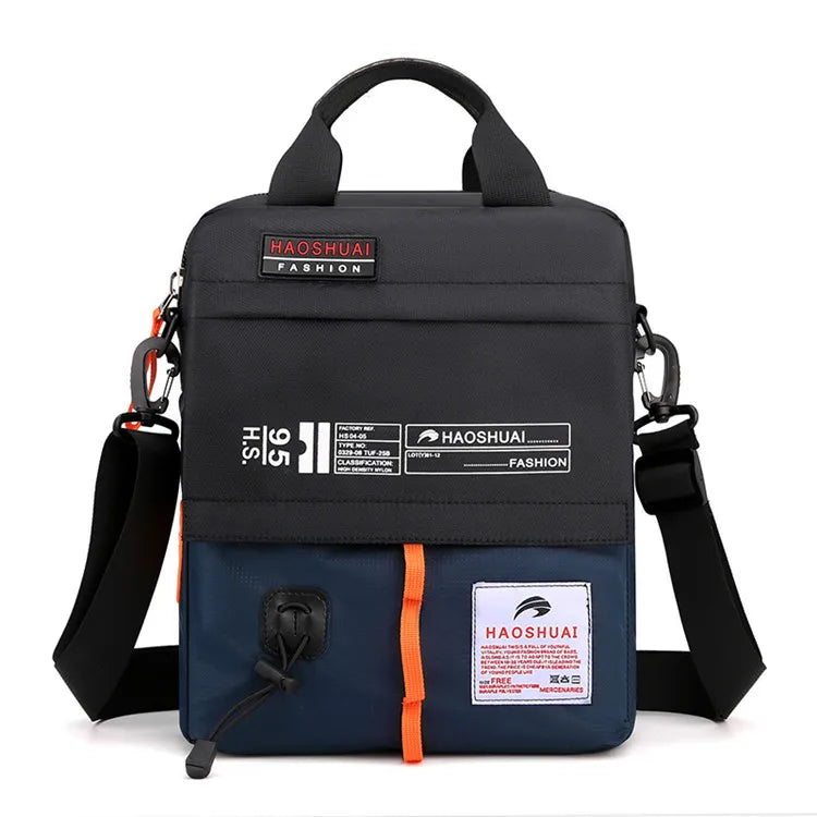New Brand Men's Shoulder Bag High Quality Boys Crossbody Bag light Man Messenger Bag Nylon Male Business Handbags Can load A4