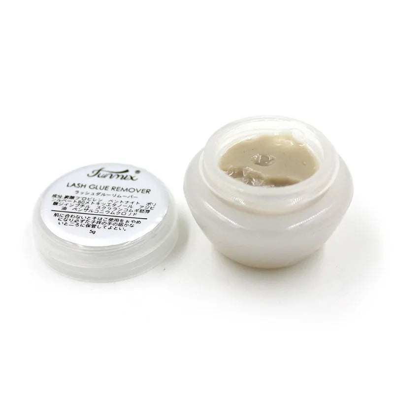 5Types 5g Fruit Flavour Eyelash Glue Remover Cream Zero Stimulation Quick Removing Fragrancy Smell Lash Extension Makeup Tool