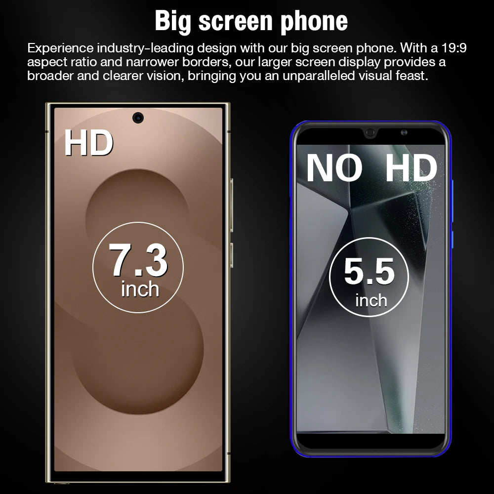2025 New Arrival Sumsung S25 Ultra Phone Global Version Mobile Phone 16GB+1TB Android 13 Cellphones Unlocked Smartphone