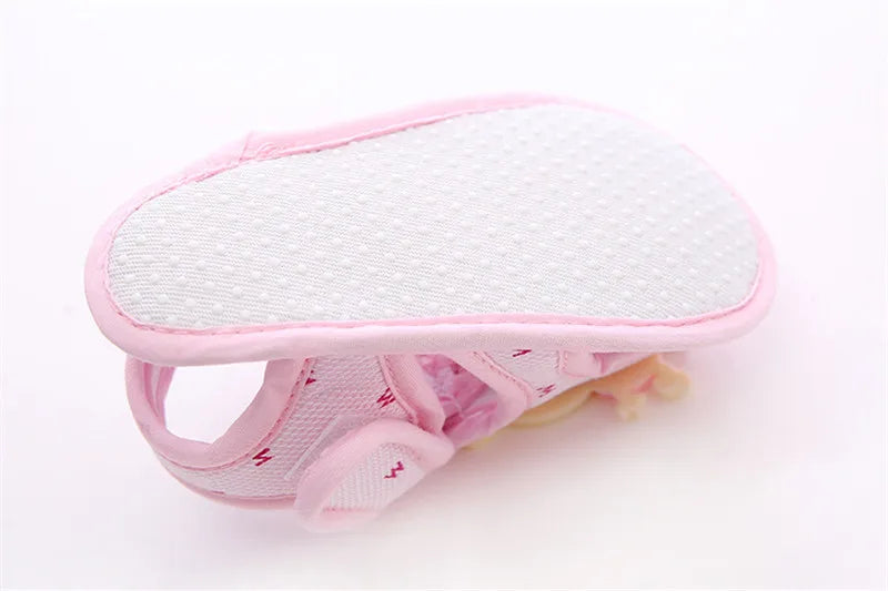 Summer Toddler Infant Kids Baby Cute Casual Princess Sandals Lovely Cartoon Soft Crib Shoes Boy Girls First Walkers Floor Shoe