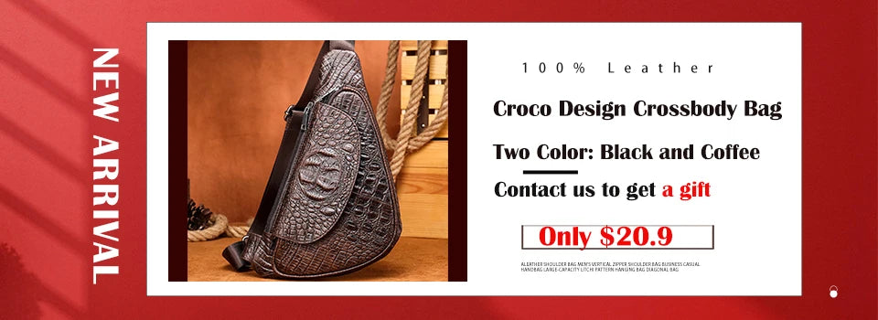 WESTAL Bag Men Leather Black Over The Shoulder Bags Designer Messenger Crossbody Bags for Men for Camera & ipad Handbag Man 7457
