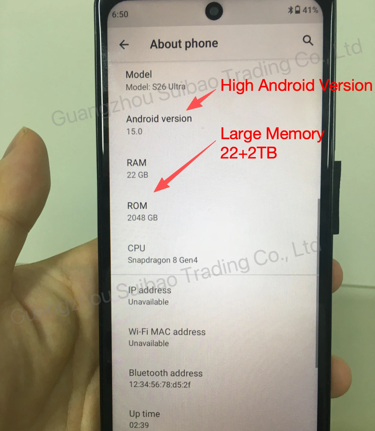 22GB+2TB S26 ULTRA Mobile Phone Deca Core S26 Ultra Smartphone 7.3 Inch Unlocked Dual SIM 5G Android 15 S26 ULTRA Mobile Phones