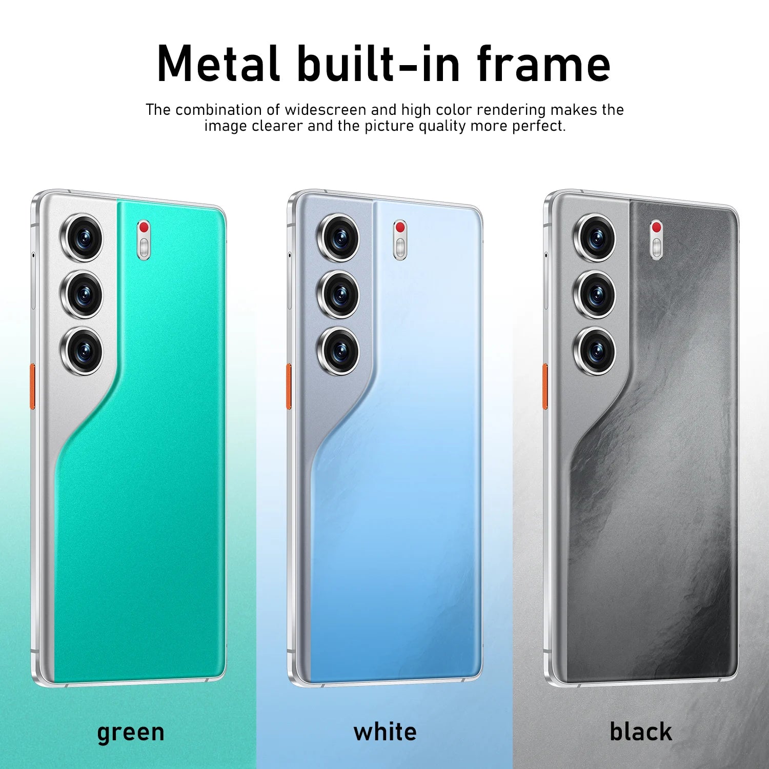 Hot Sale New Camon 40 Pro 16GB+1TB 7.3 Inch 5G SmartPhone HD Original Unlocked Dual Card 16GB+1TB Android 15 Mobilephone