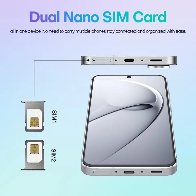 Global Choice A56 4G Global Bands 6.75'' 3GB +32GB 20MP 3000mAh 120Hz  Android Smartphone 4g Smartphone Smartphone