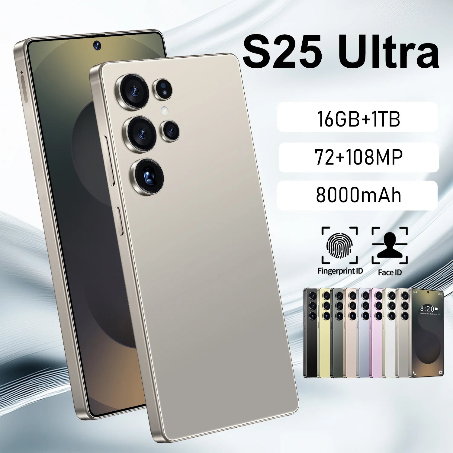 Original Phone Sam S25 ultra Smartphone S25 ultra 16gb + 512gb 5g Dual Sim Mobile Phone S25 ultra 5g Smartphone