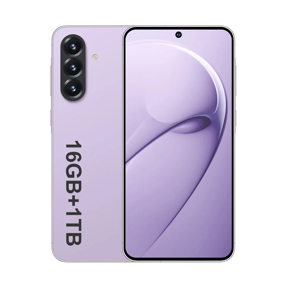 Global Version Unlock A56  5G Smartphone 7.3-inch Deca Core 1TB Storage 16G RAM CDMA LTE Cellular Dual SIM Card Mobile Phone