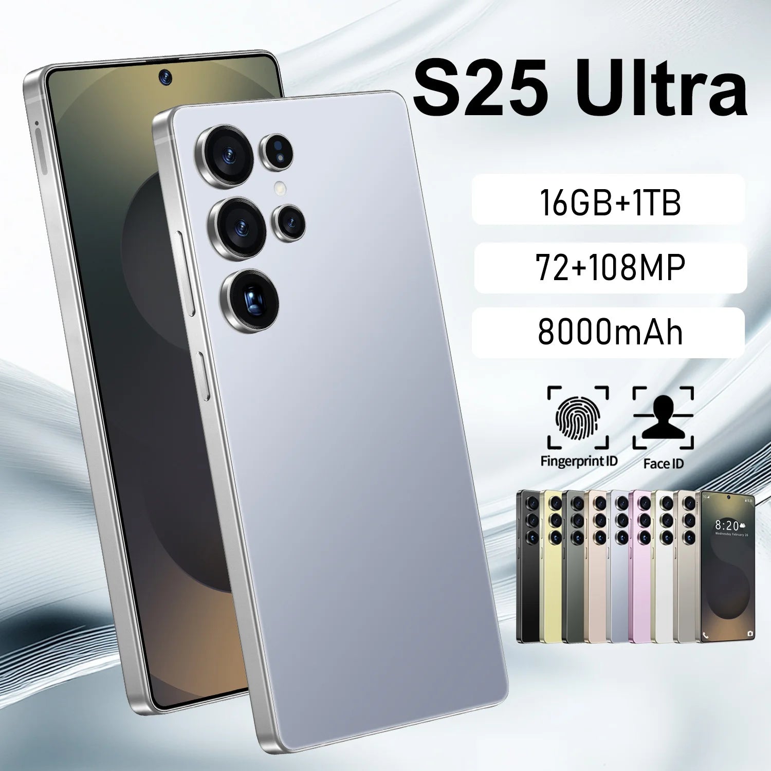Original Phone Sam S25 ultra Smartphone S25 ultra 16gb + 512gb 5g Dual Sim Mobile Phone S25 ultra 5g Smartphone