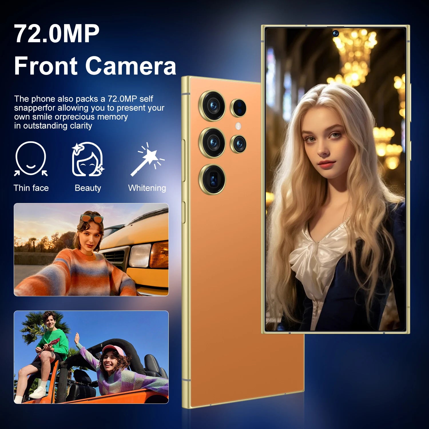 OEM S25 Ultra 5G LTE Smartphone 1TB Storage Dual SIM AMOLED 144Hz Display Android 14 Deca Core Processor
