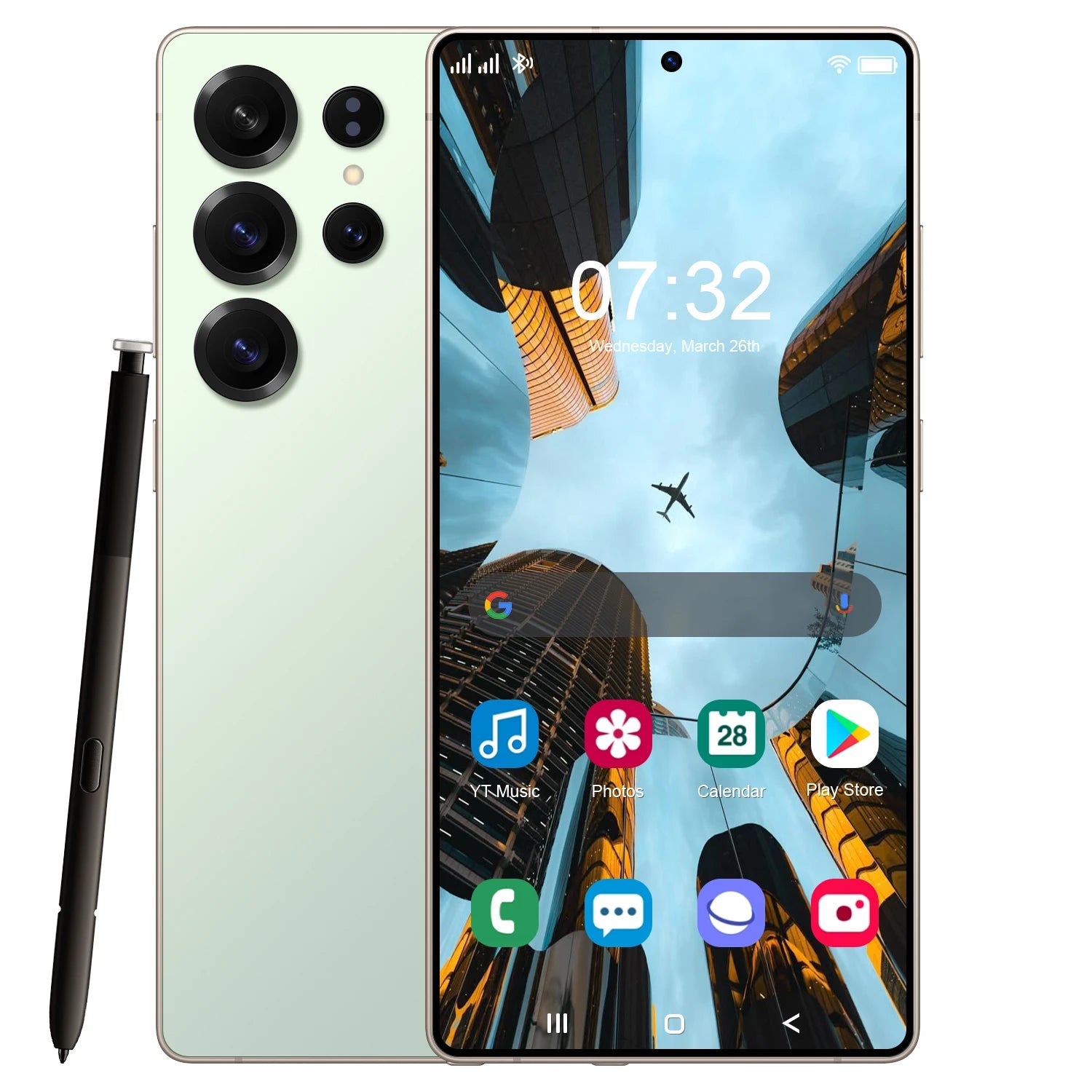 Original S25 Ultra 7.3-Inch Smartphone 16GB+1TB Unlocked Octa Core 5G Gaming with Android 14 MTK English