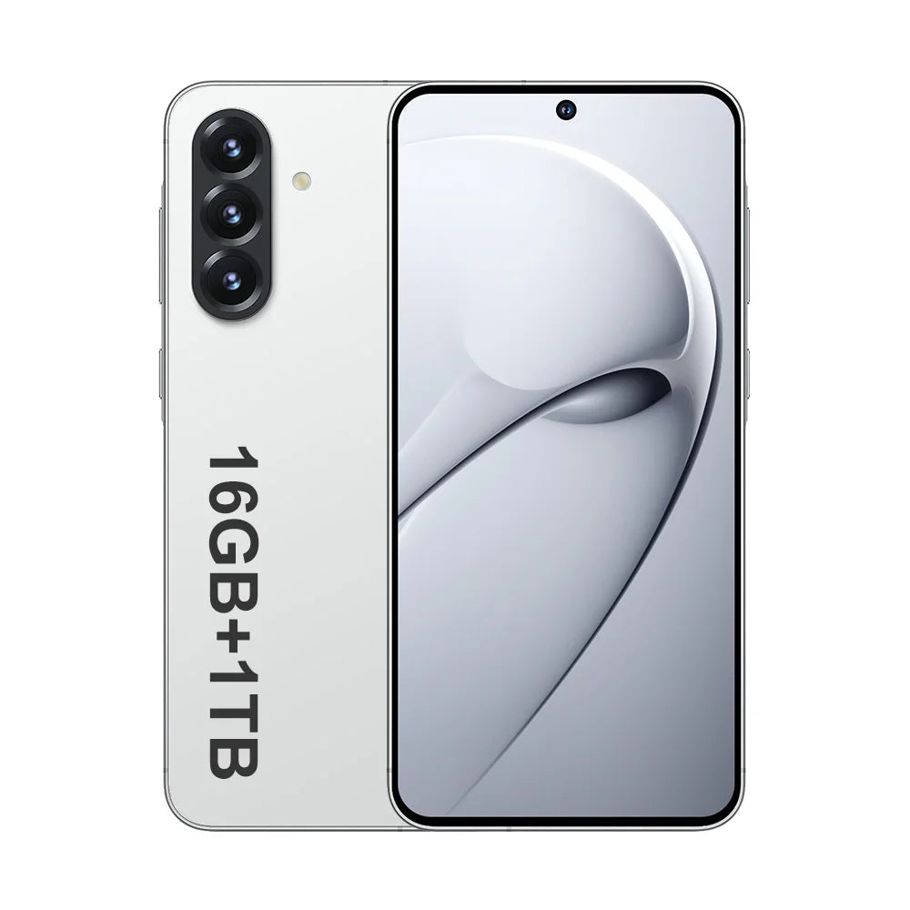 Global Version Unlock A56  5G Smartphone 7.3-inch Deca Core 1TB Storage 16G RAM CDMA LTE Cellular Dual SIM Card Mobile Phone