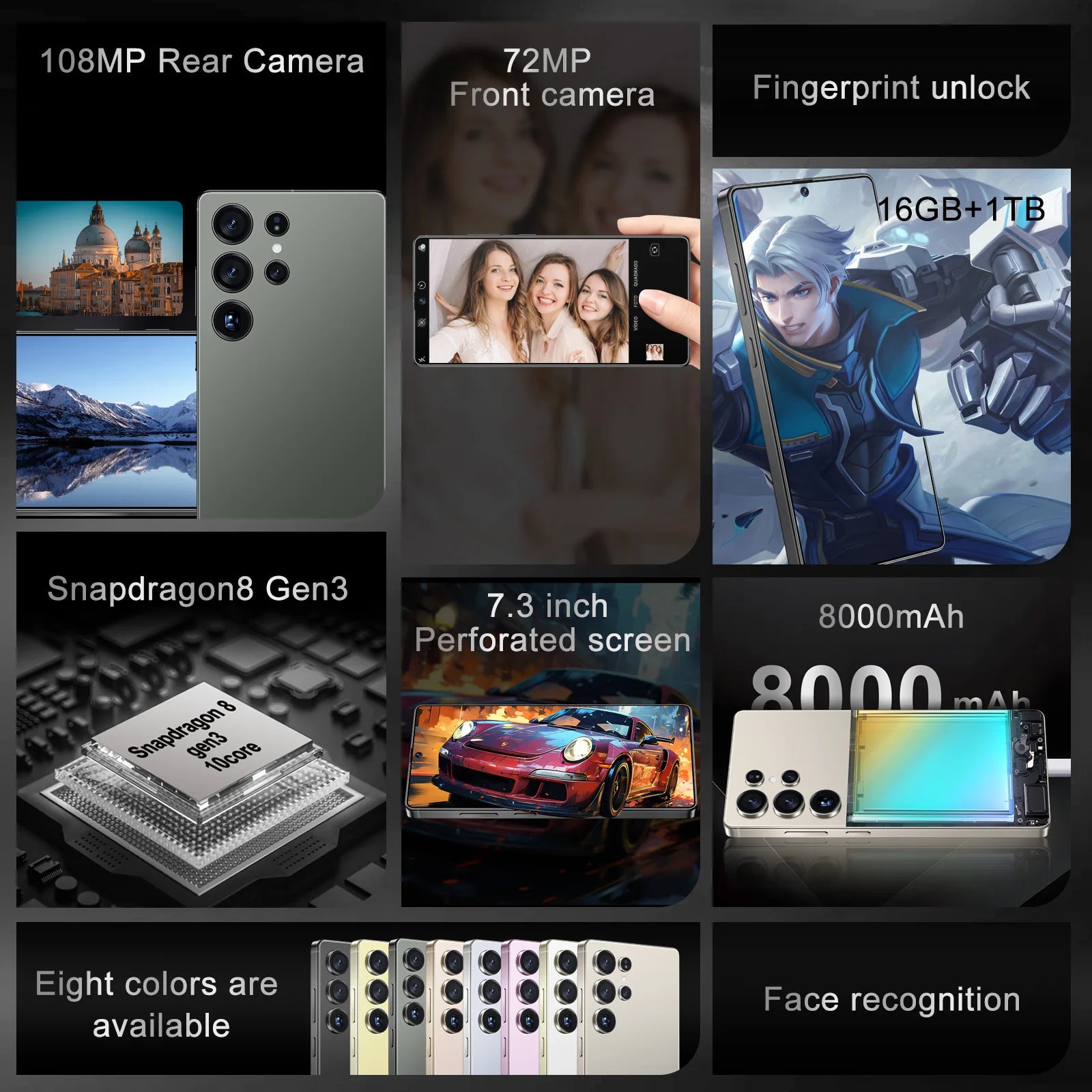 Original Phone Sam S25 ultra Smartphone S25 ultra 16gb + 512gb 5g Dual Sim Mobile Phone S25 ultra 5g Smartphone