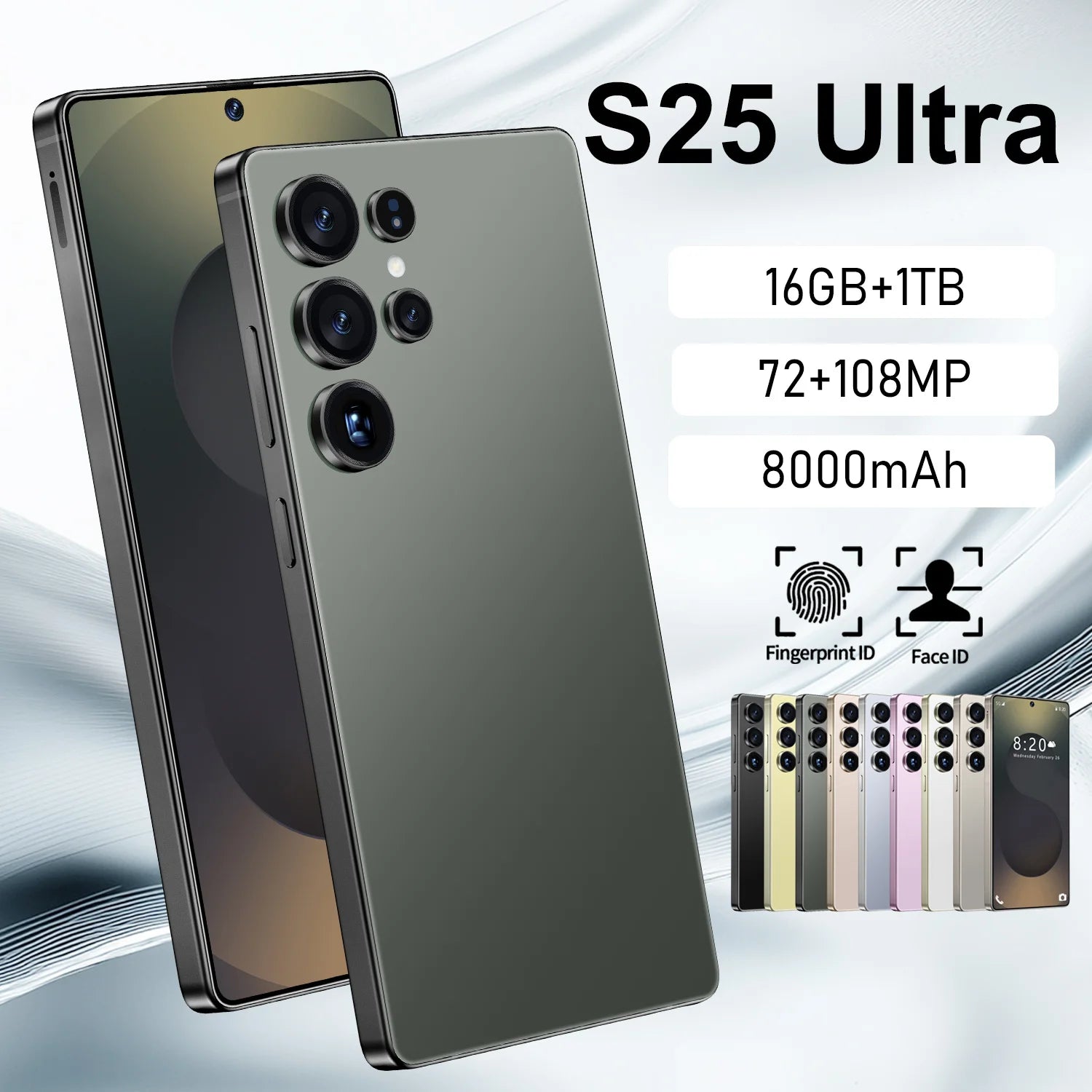 Original Phone Sam S25 ultra Smartphone S25 ultra 16gb + 512gb 5g Dual Sim Mobile Phone S25 ultra 5g Smartphone