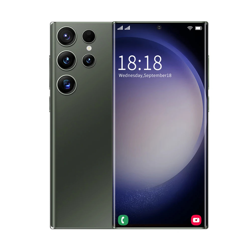 Hot Selling S23 ULTRA Original 7.3 Inch 12MP+200MP 16GB+1TB Mobile Android Smartphone 10 Core Full Screen Cell Phones