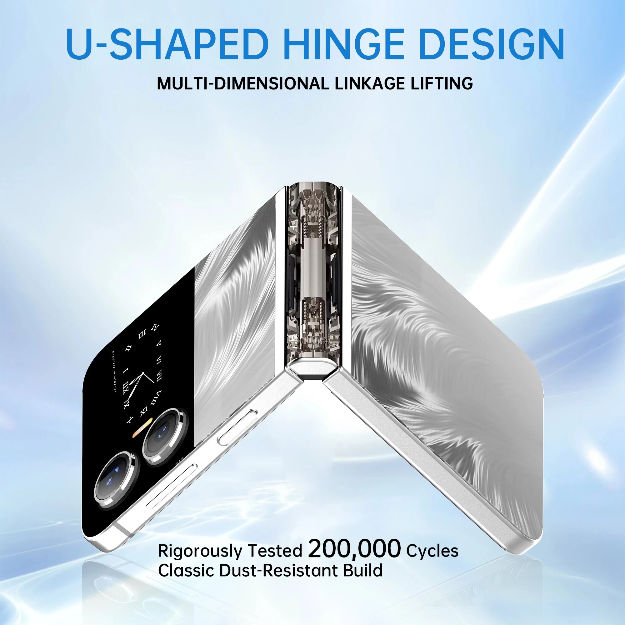 2026 New X6 Foldable Phone Android 15 6GB RAM 128GB ROM AMOLED FHD+ Screen 6.9 Inch Touch Panel Smartphone Android Phone