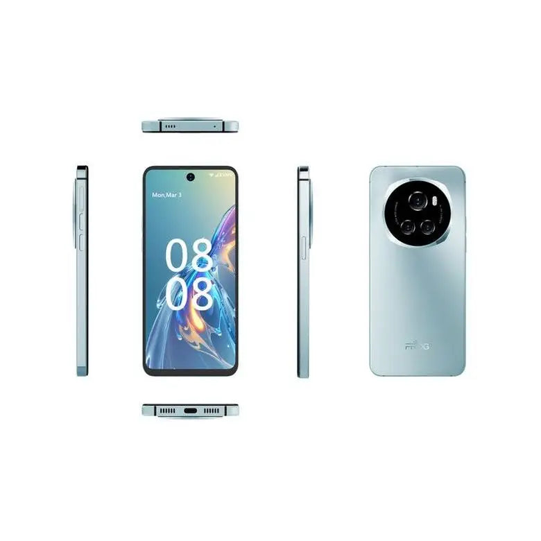 6.5" HD+ Smartphone 128GB+6GB 5000mAh Dual SIM OEM Factory Unlocked Phone Android 15 Celulares Smartphone