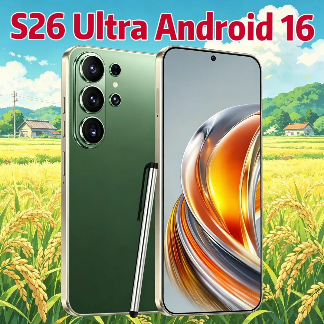 22GB+2TB S26 Ultra Android 16 7.3 inch Best Selling 5G Smartphone 2026 New Unclocked Wholesale 5G WIFI S26 ultra Smart Phones